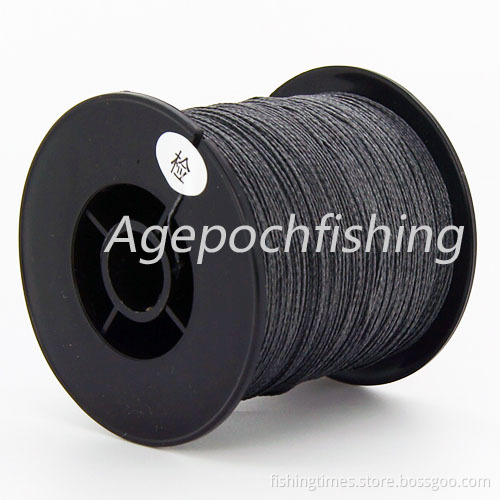 8 Strand 1000m 300lb 1.0mm Black Color Braid Fishing Line